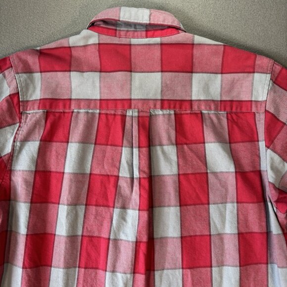 Dixxon Flannel Shirt Men XL Red Gray Plaid Fuego FR Flannel Flame Resistant Work - Picture 14 of 16